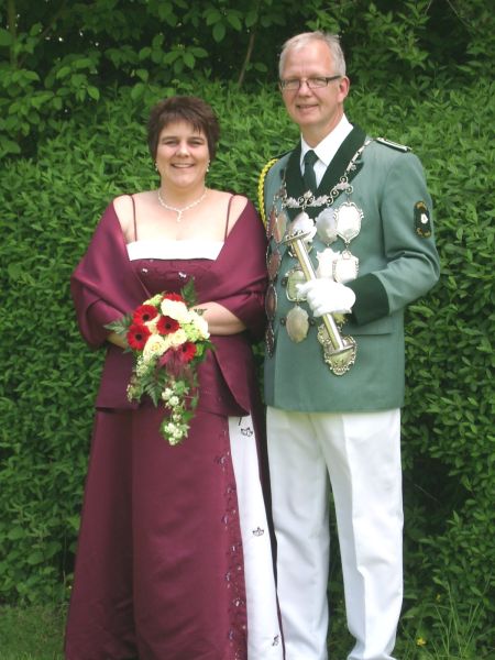 Schützenkönig Siegfried I. Buitink & Königin Manuela